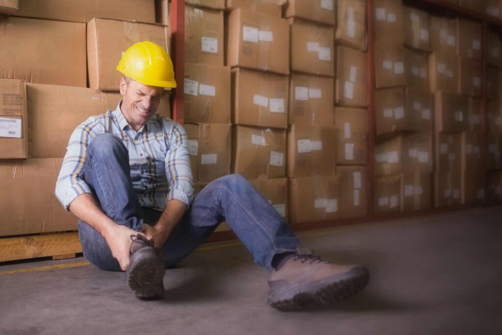 Employee injured in a work site accident